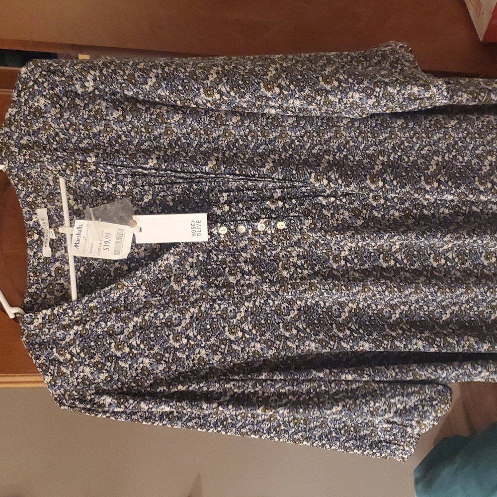 New blouse 3/4 length sleeves